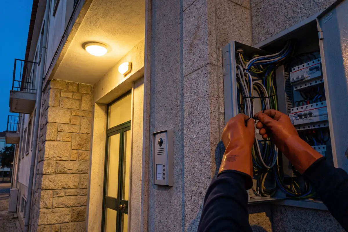 Piquete de eletricidade em Lisboa por Otimize Elétrica